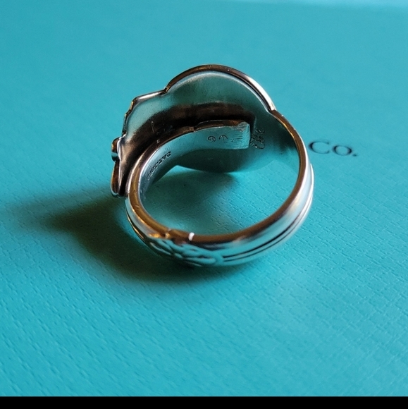1863 Tiffany & Company Spartan Spoon Ring in Sterling Silver #73 - Picture 4 of 16